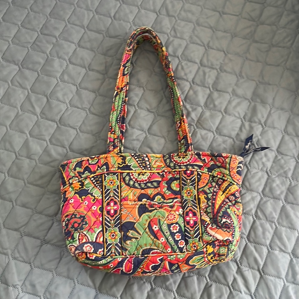 Vera Bradley Multicolored Flower Tote Bag